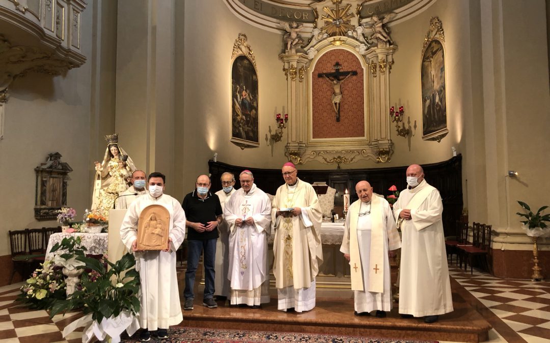 La comunità riminese della parrocchia di San Giovanni Battista in festa per il 25esimo anniversario di ordinazione episcopale di Mons. Claudio Maria Celli