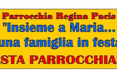 Avvisi della settimana dal 29 agosto – Regina Pacis