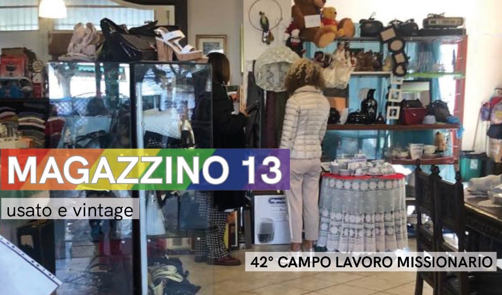 42° CAMPO LAVORO  – NUOVO APPUNTAMENTO DEL “MAGAZZINO 13”, DOMENICA 20 MARZO 2022 —      ORARIO CONTINUATO 10 – 16