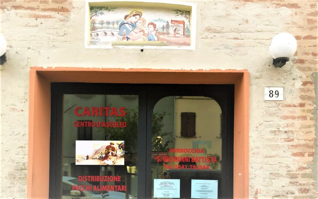 LA CARITAS PARROCCHIALE DI SAN GIOVANNI BATTISTA HA UNA NUOVA SEDE, IN VIA XX SETTEMBRE N. 89 !!!!!!!