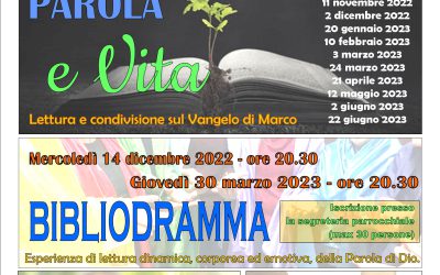 Avvisi della settimana dal 29 Gennaio – Regina Pacis
