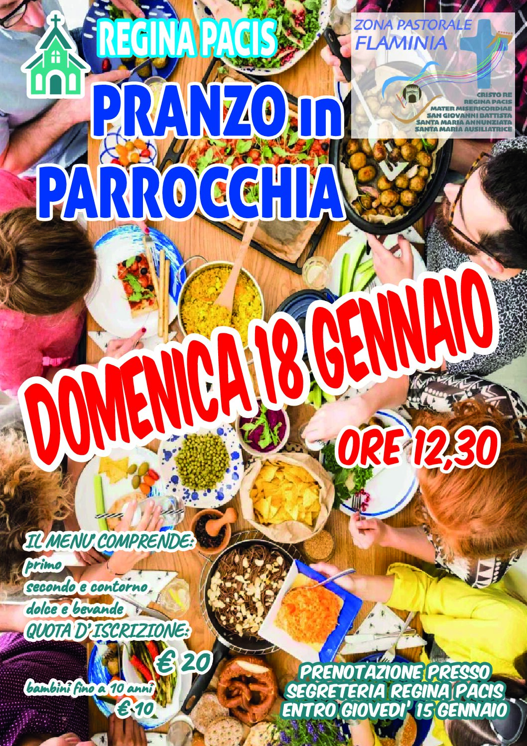 Avvisi della settimana dal 4 Gennaio – Regina Pacis