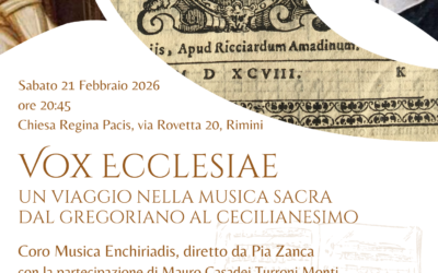 Avvisi della settimana dal 15 Febbraio – Regina Pacis